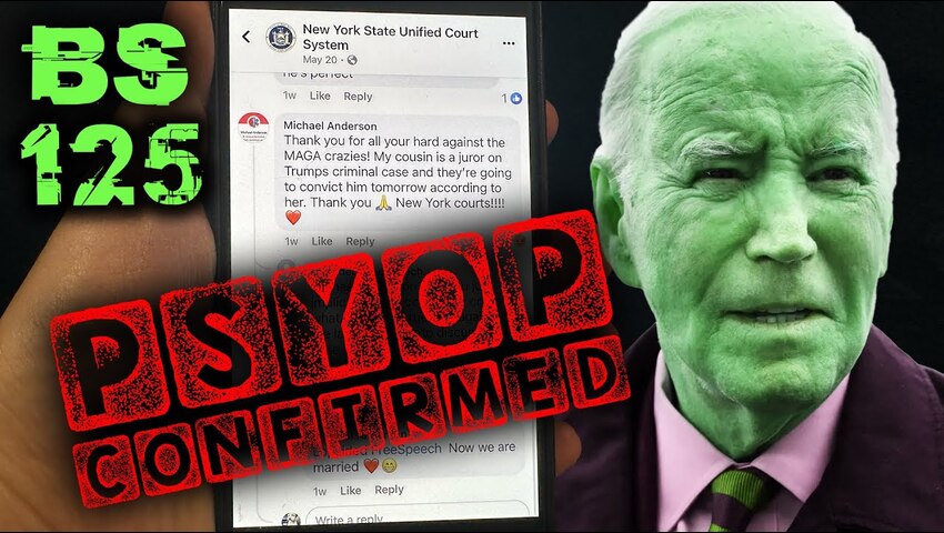 Broken Sim 125: Trump Juror PSYOP + Biden Coup Underway? + Ari Shaffir v Howie Mandel + TFH History