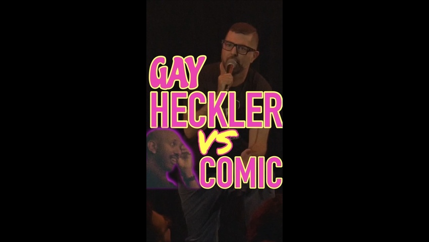 Gay Heckler Gets Annihilated By Comic!