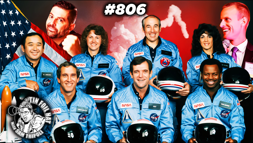 TFH #806:  The 1986 Space Shuttle Disaster Hoax With Justin Harvey