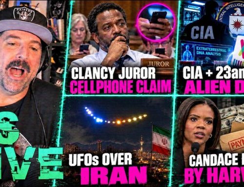 Broken Sim #216: CIA Hunts Alien DNA + UFOs Over Iran + Did Harvey Pay Candace?! + Clancy Jury Bombshell
