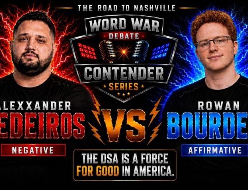Word War Debate: Is the DSA a Force for Good in America? | Medeiros vs Bourdeau | Round 3