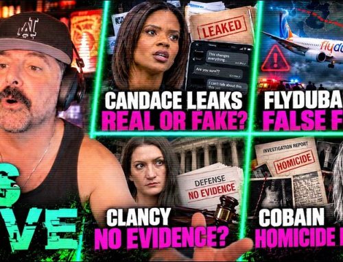 BS Live: Candace Owens Leak: AJones, Owen Benjamin React + FlyDubai False Flag? + New Cobain Report