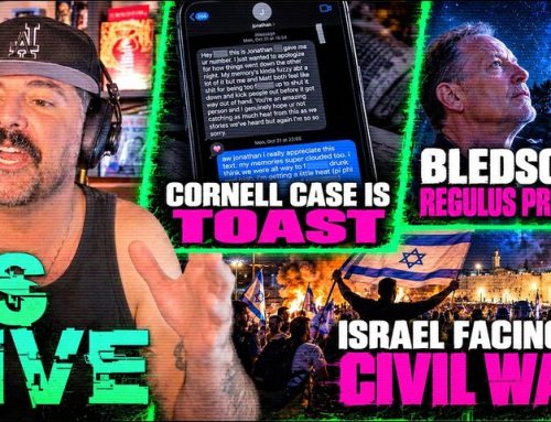 BS LIVE: Jane Doe Texts Sink Cornell Case + Israel Civil War? + Bledsoe Prediction